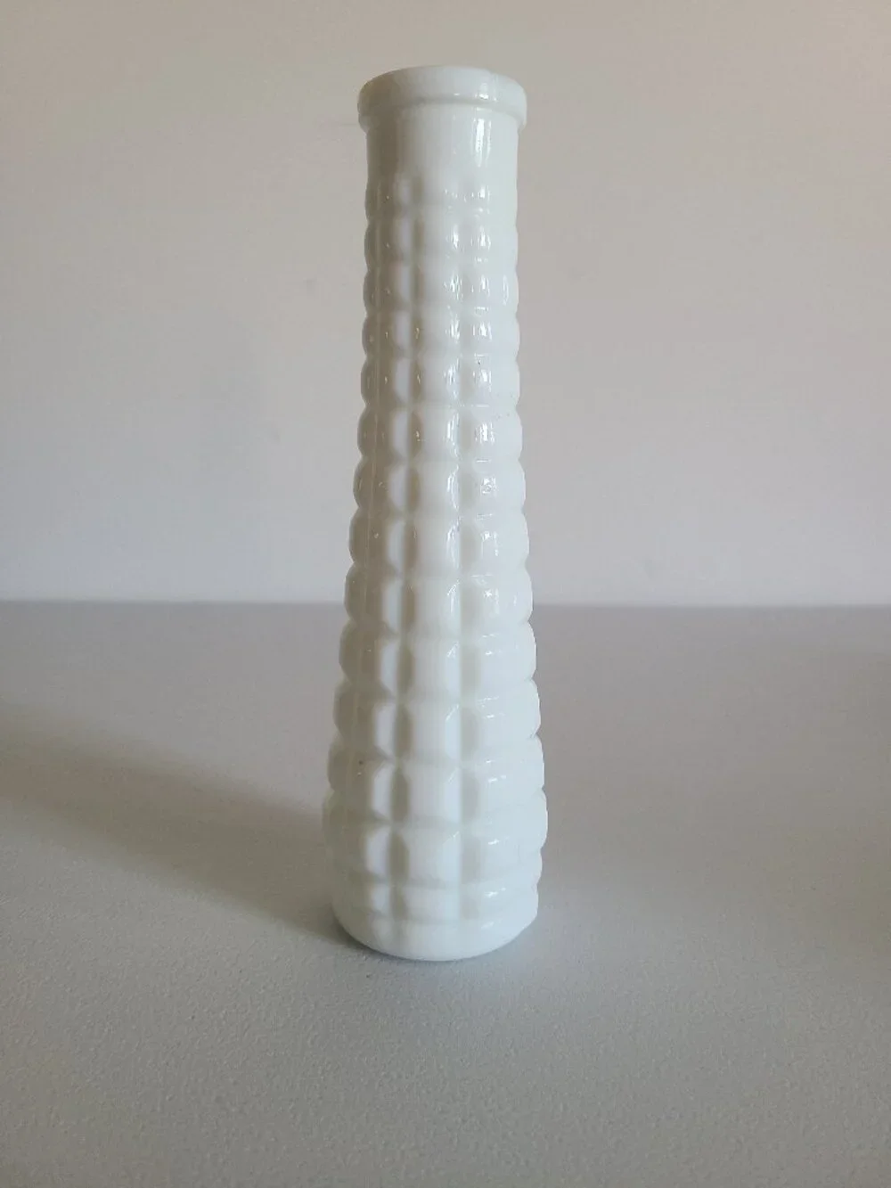 Milk Glass Vase White Vintage